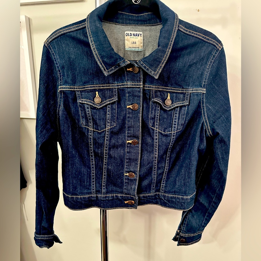 Cropped Denim Jacket